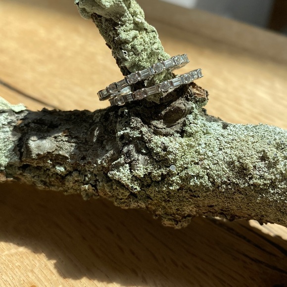 💝Sterling Silver Stacking Bands - Picture 4 of 9